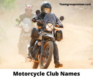 Motorcycle Club Names