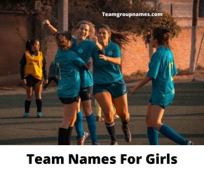Team Names For Girls