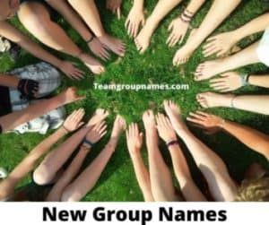 New Group Names