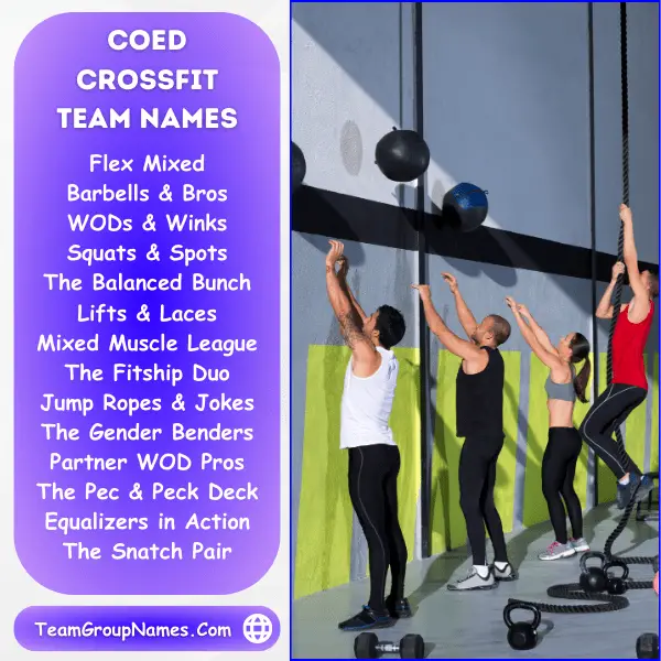 Coed CrossFit Team Names