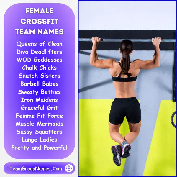 Female CrossFit Team Names