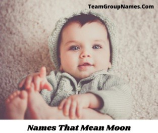 Names That Mean Moon