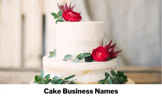 Cake Business Names