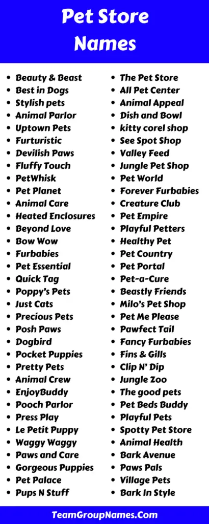 644-pet-store-names-ideas-to-help-you-stand-out