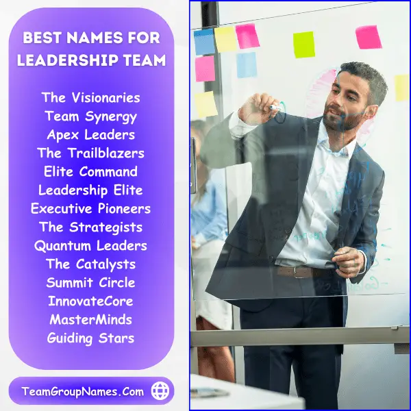 Best Names For Leadership Team