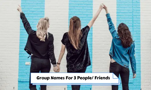 Group Names For 3 People