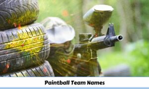 Paintball Team Names