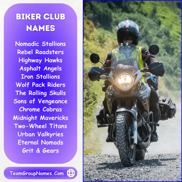 Biker Club Names