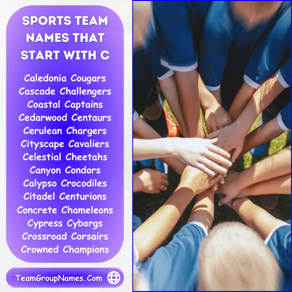 Sports Team Names That Start With C