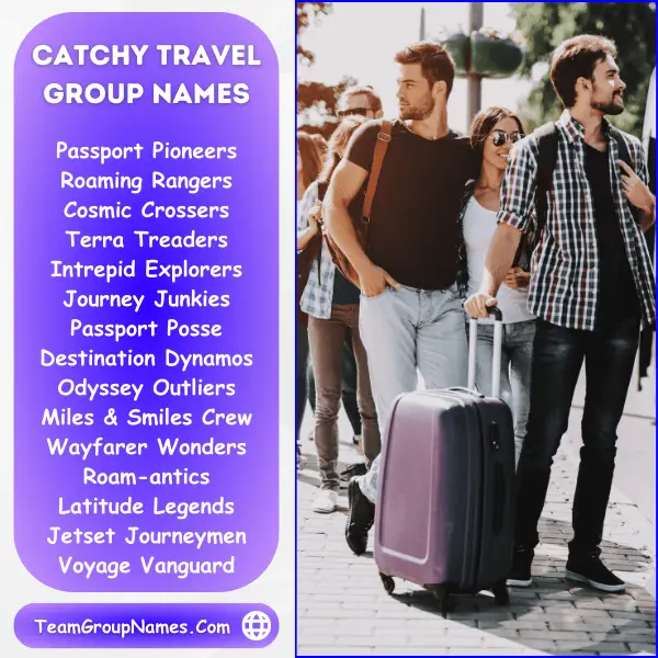 Catchy Travel Group Names