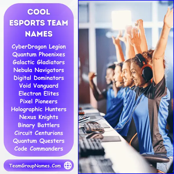 Cool Esports Team Names
