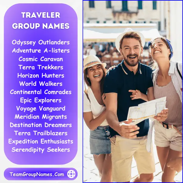 Traveler Group Names