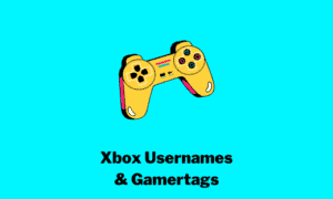 Xbox Usernames & Gamertags