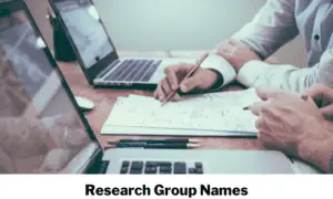 Research Group/Team Names