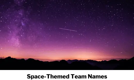Space-Themed Team Names