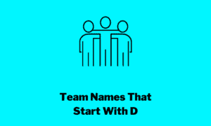 Team Names That Start With D