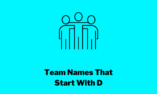 Team Names That Start With D
