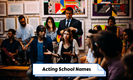Acting School Names