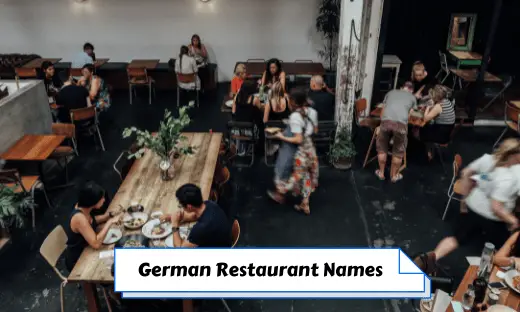German Restaurant Names