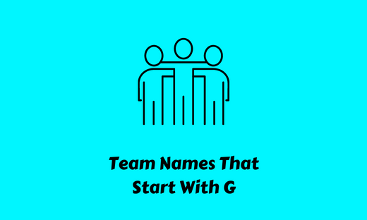 Team Names That Start With G