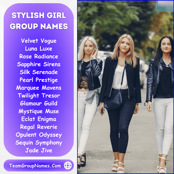 Stylish Girl Group Names