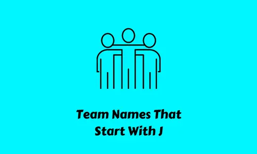 Team Names That Start With J