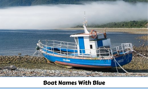 Boat Names With Blue