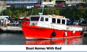 Boat Names With Red