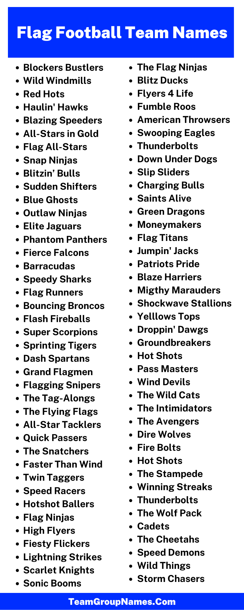 350-flag-football-team-names-to-stand-out-on-the-field
