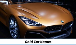 Gold Car Names