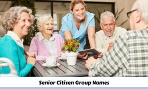 Senior Citizen Group Names
