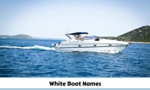 White Boat Names