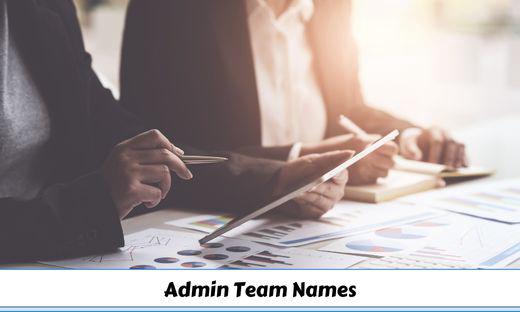 Admin Team Names