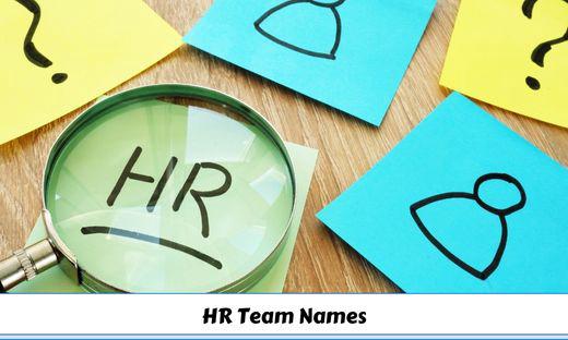 HR Team Names