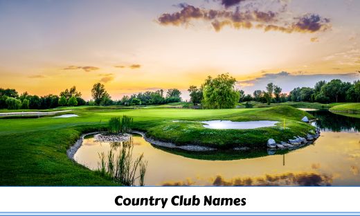Country Club Names