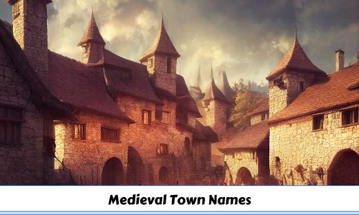 Medieval Town Names
