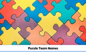 Puzzle Team Names