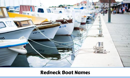 Redneck Boat Names