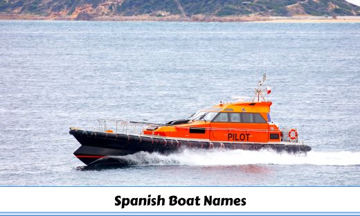 Spanish Boat Names