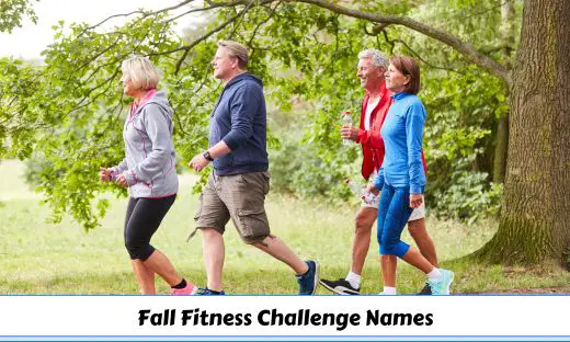 Fall Fitness Challenge Names