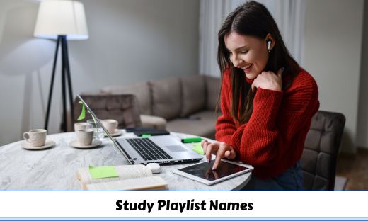 Study Playlist Names