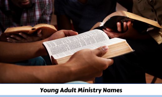 Young Adult Ministry Names
