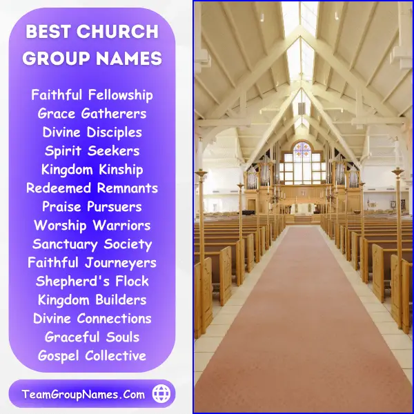 Best Church Group Names