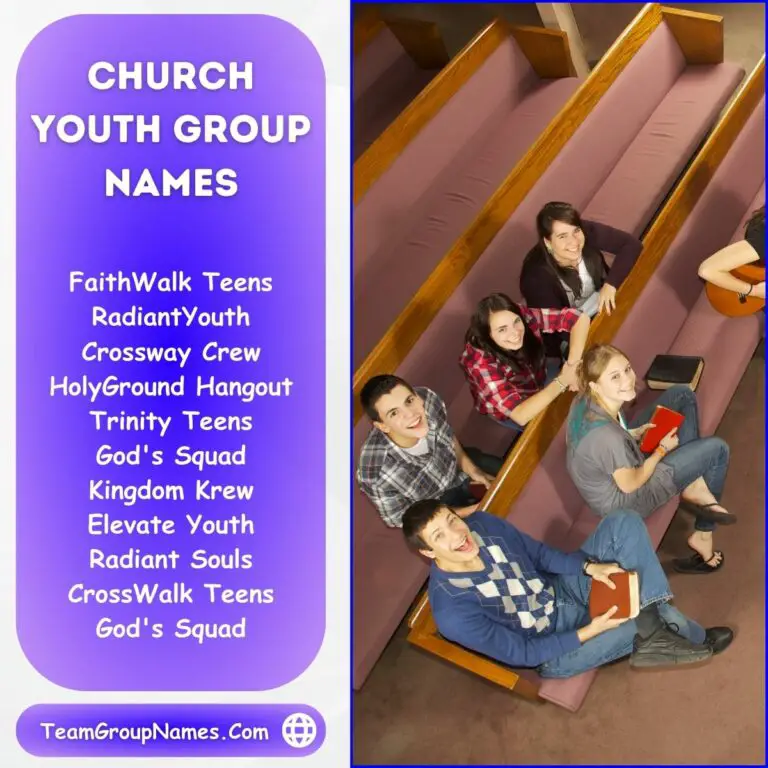 450+ Youth Group Names Inspire and Engage the Next Generation