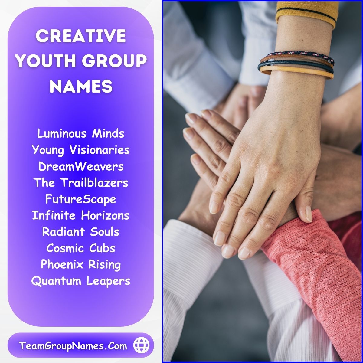 Creative Youth Group Names
