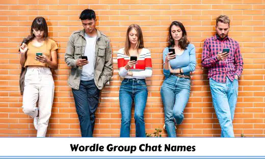 Wordle Group Chat Names