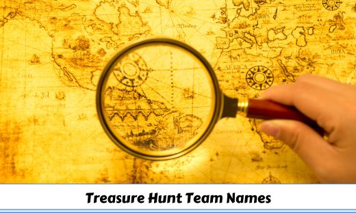 Treasure Hunt Team Names
