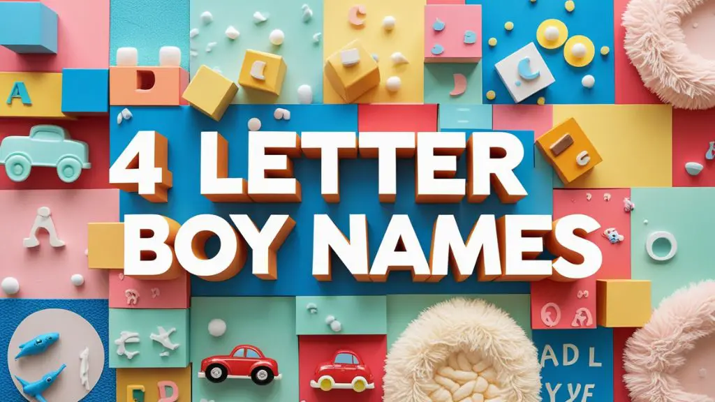 4 Letter Boy Names