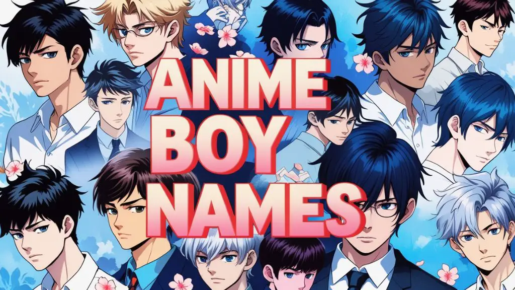 Anime Boy Names