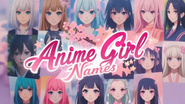 650+ Anime Girl Names You'll Fall in Love With (Plus Their Secret ...